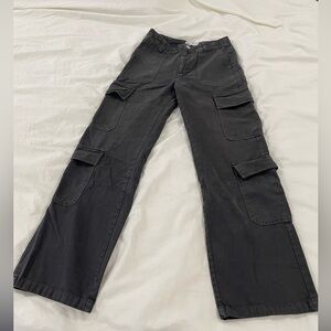 Zara Women's Black Cargo Pants